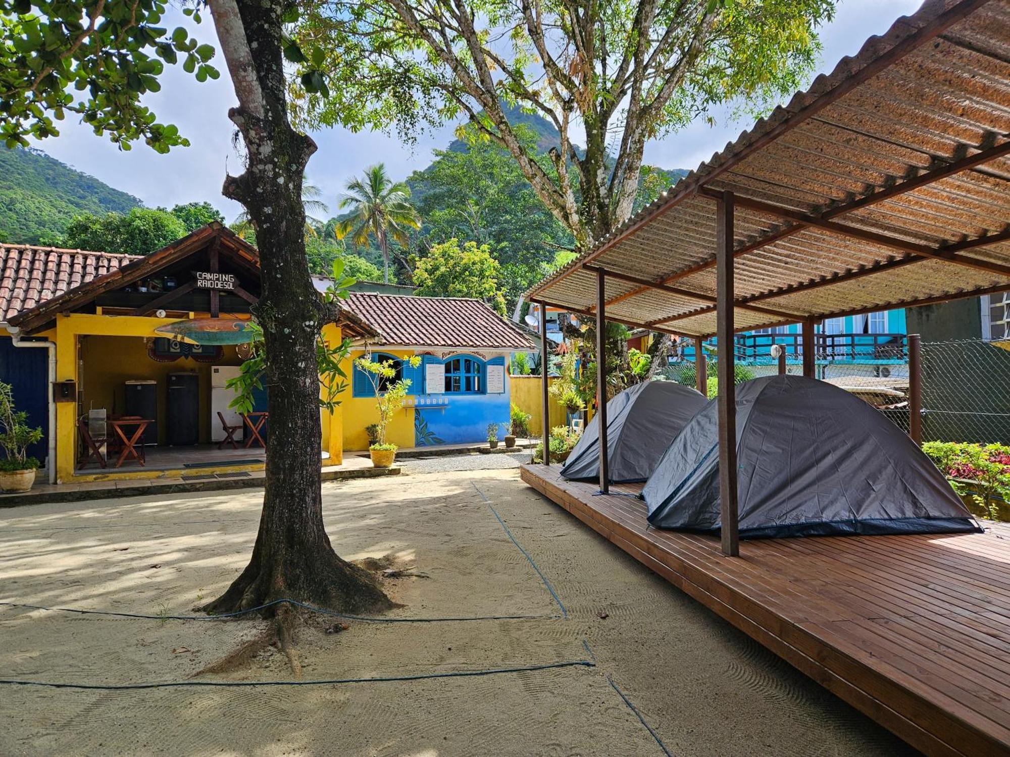 Raio De Sol Pousada & Camping Abraão Exterior foto